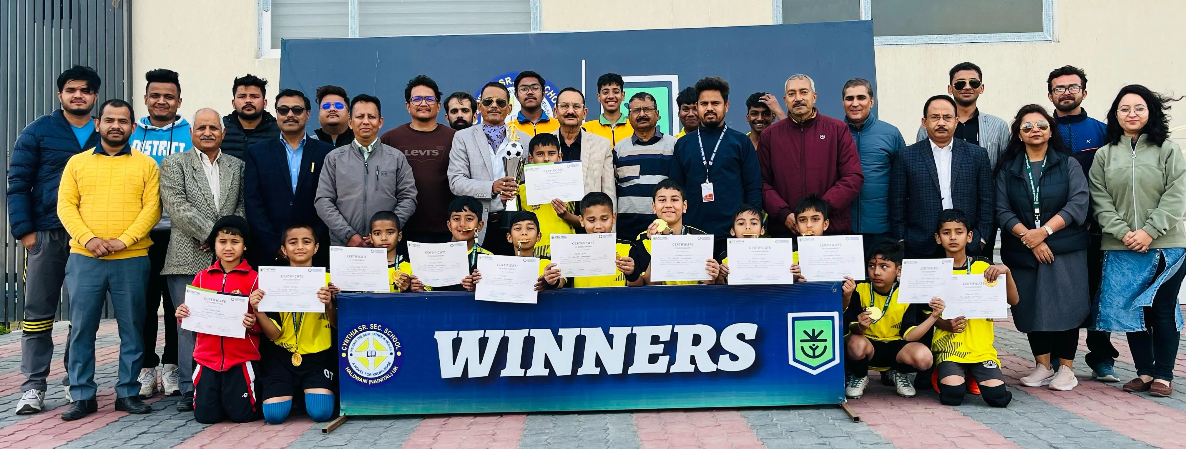 हल्द्वानीः शिवालिक ने जीती अंडर-12 सेवन-ए-साइड फुटबॉल की पहली ट्रॉफी