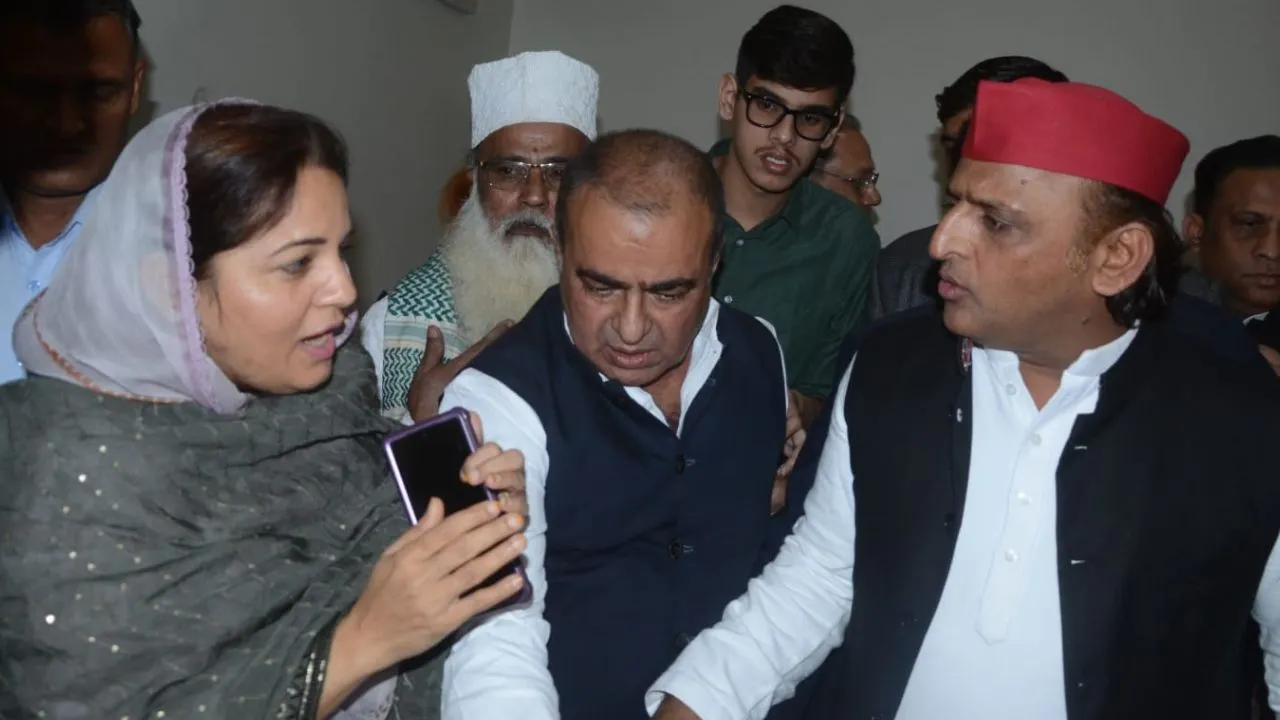 अखिलेश यादव जाजमऊ आगमन नसीम सोलंकी