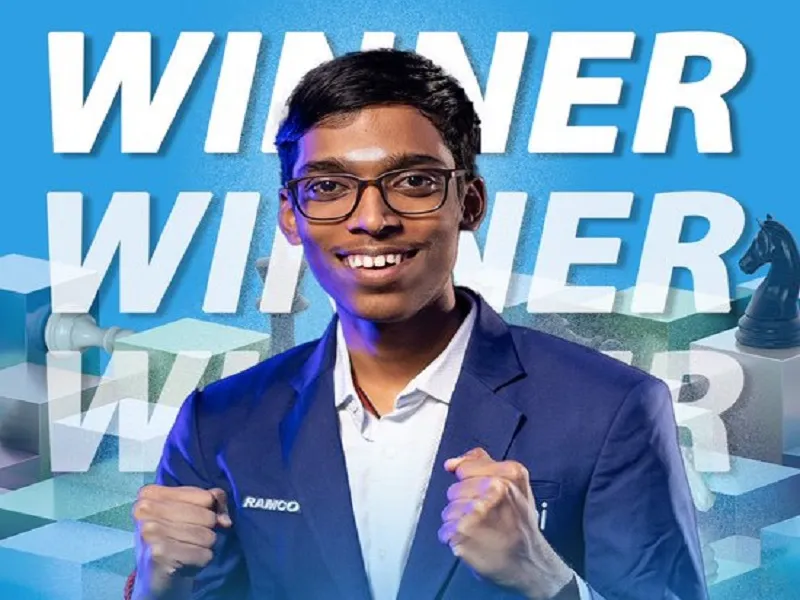 Tata Steel Chess Tournament : आर प्रज्ञाननंदा ने जीता टाटा स्टील शतरंज का खिताब, टाईब्रेकर में डी गुकेश को हराया 