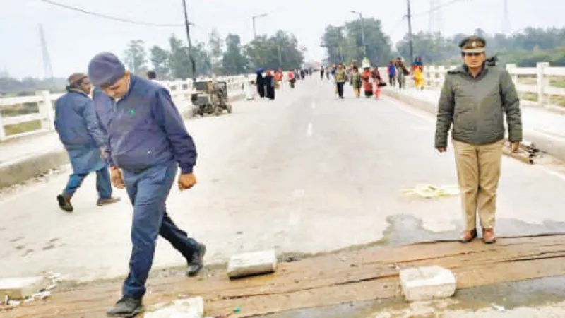 मुरादाबाद : कांवड़ियों के लिए कल से खुलेगा रामगंगा पुल, दोपहिया वाहन गुजर सकेंगे