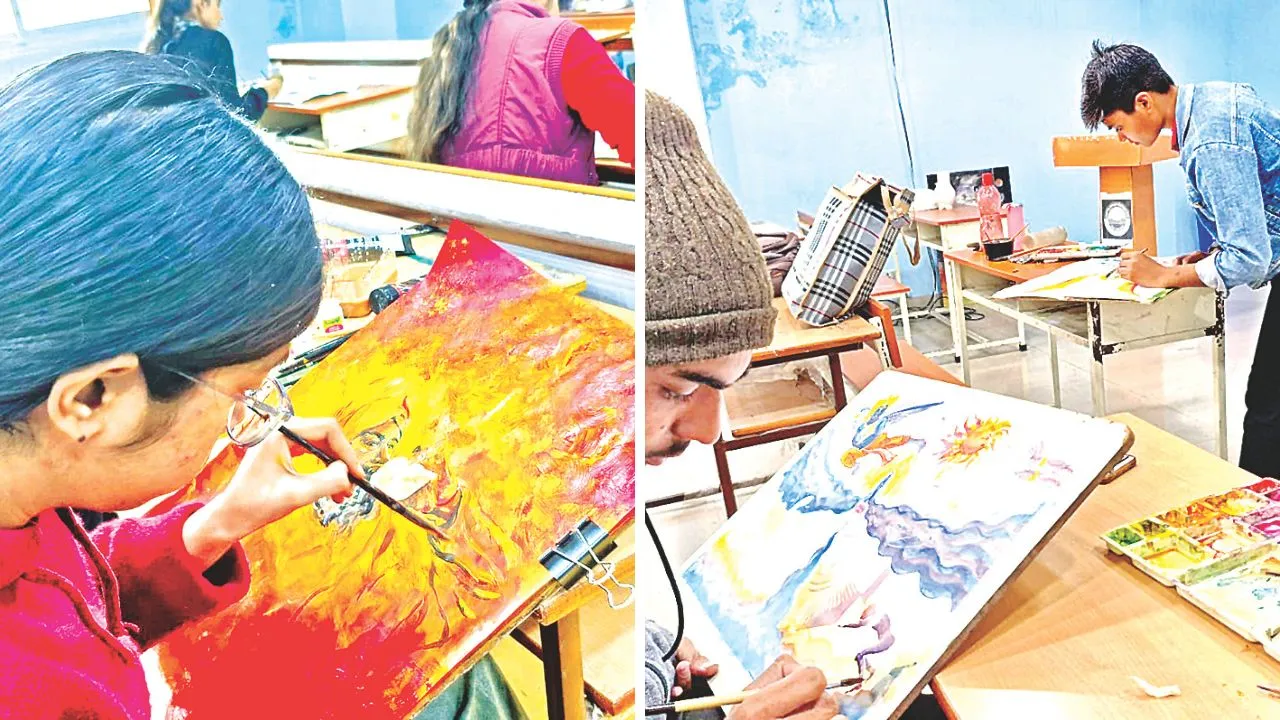 Kanpur: सीएसजेएमयू के स्थापना दिवस पर प्रतिभा और रोजगार का संगम, चित्रकला व रंगोली प्रतियोगिता में छात्र-छात्राओं ने बिखेरा रंग