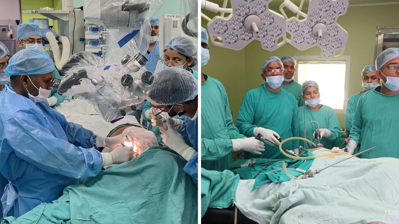 Kanpur:15 साल से हैटल हार्निया से था परेशान, नाक व मुंह से बाहर आ जाता था खाना, हैलट में डॉक्टरों ने ऑपरेशन कर दिलाई राहत