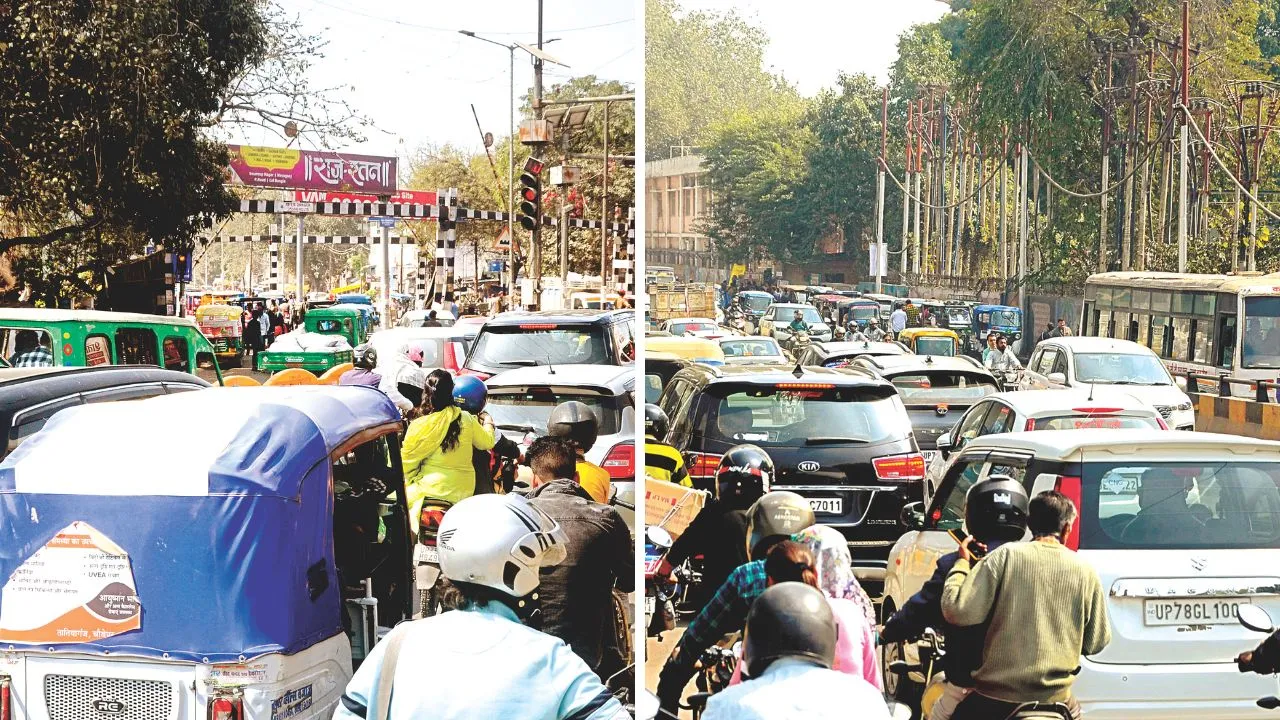 Kanpur में जाम बेलगाम, रोज बिगाड़े सबके काम, कोढ़ में खाज बनी ई-रिक्शा और आटो की अराजकता 