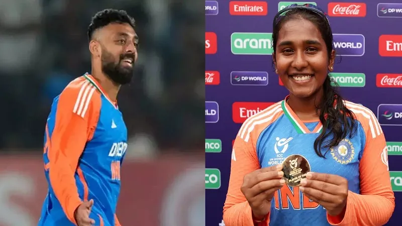 ICC Awards : आईसीसी प्लेयर ऑफ द मंथ के लिए नॉमिनेट हुए वरुण चक्रवर्ती और गोंगाडी त्रिशा