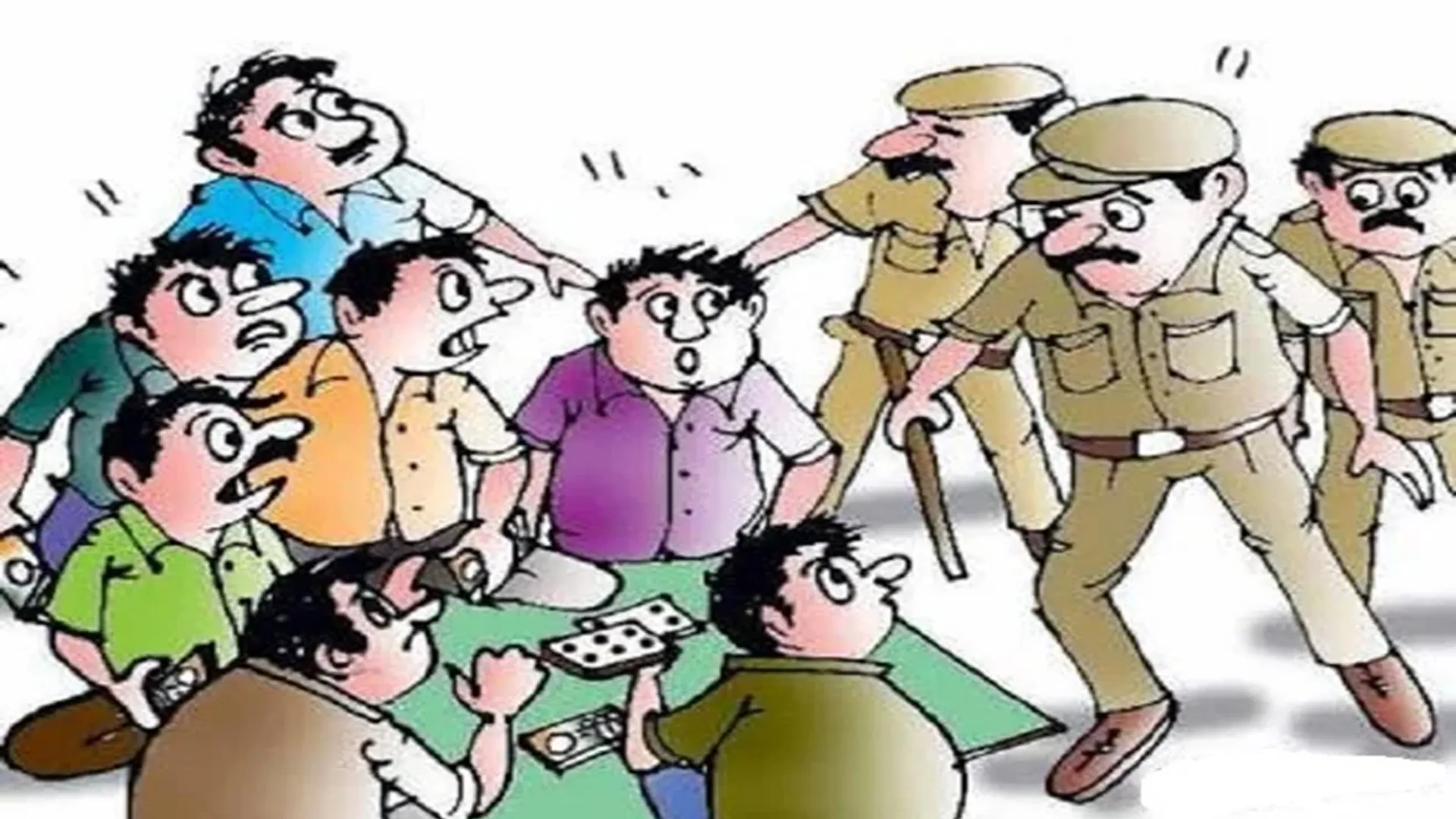 अमरोहा: आम के बाग में जुआ खेल रहे जुआरियों के बीच मारपीट के बाद हंगामा