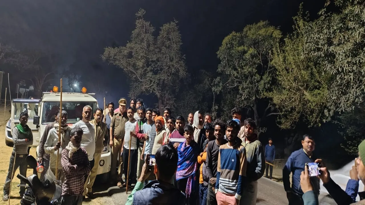 तेंदुए की तलाश : टॉर्च से ढूंढ़ रहे तेंदुआ, संसाधनों की कमी से जूझ रही टीम