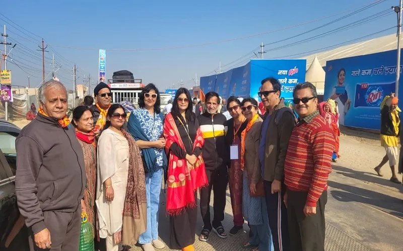 Mahakumbh 2025 : संगम से स्नान कर वापस मुरादाबाद लौटा 51 सदस्यीय दल, महाकुंभ में भव्य व्यवस्था को सराहा