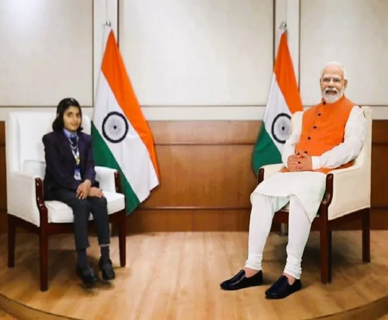 मुरादाबाद : महानगर की हिबा को PM मोदी ने किया सम्मानित, हिंदी पखवाड़े में लिया था हिस्सा