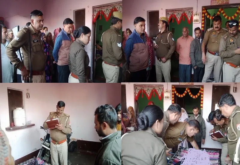 Amroha : दो बेटियों की गला घोंटकर हत्या के बाद महिला ने खुद की गर्दन रेती, पुलिस पारिवारिक कलह मान रही
