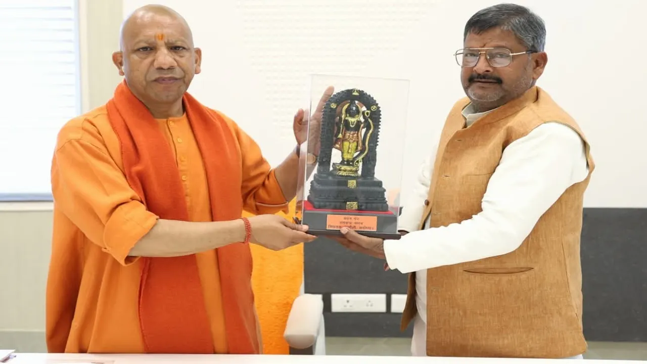 Ayodhya, News : रुदौली विधायक ने सीएम योगी से की मुलाकात, कई प्रस्ताव सौंपे 