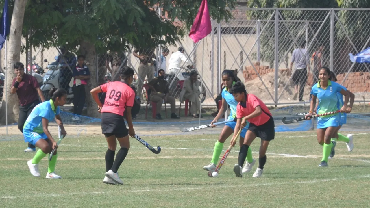 State Level Senior Women Hockey Championship  : लखनऊ व बिजनौर का मैच टाई,रेलवे ने मऊ को दी शिकस्त