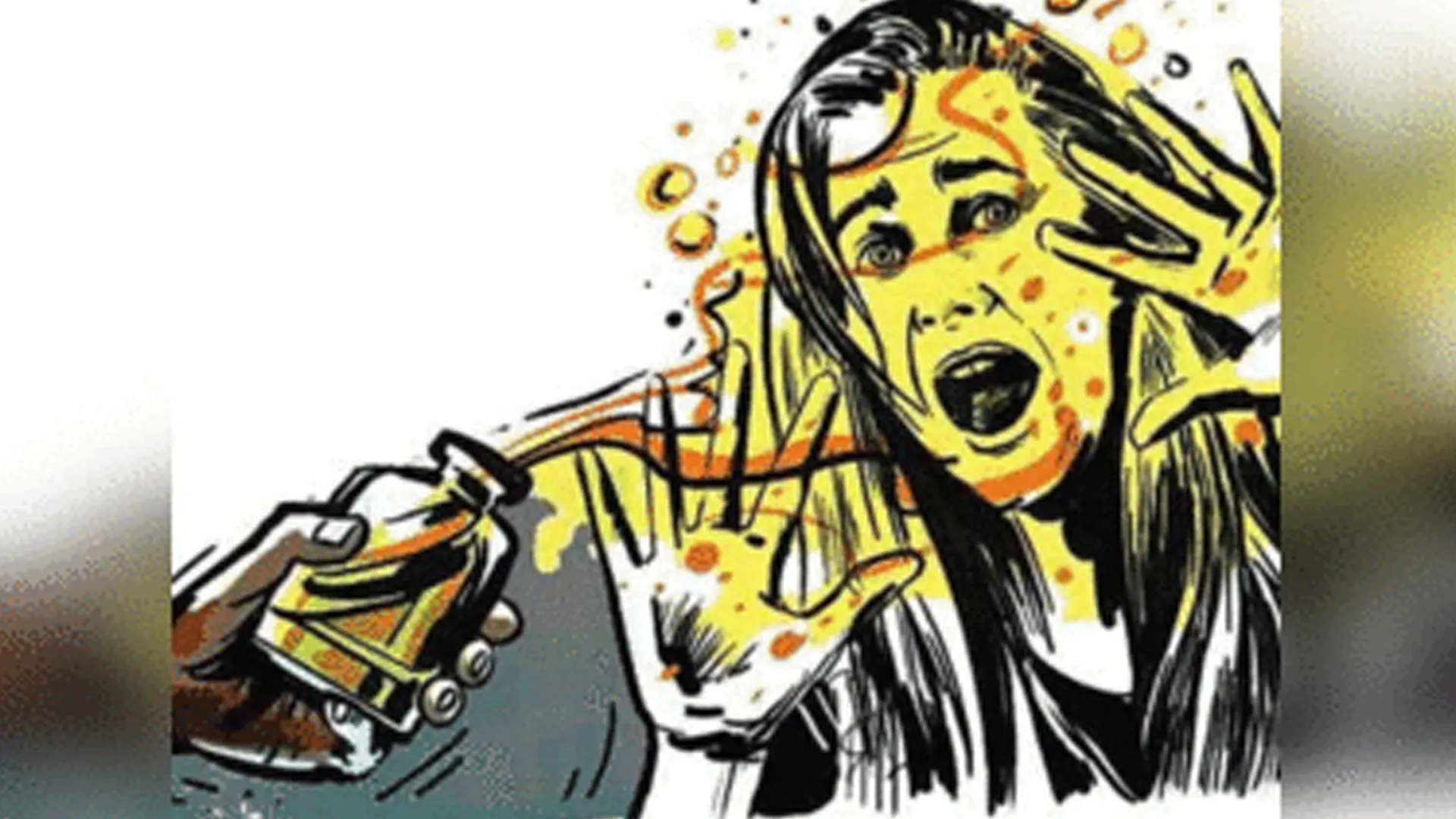 रामपुर : गैर मर्द से संबंध नहीं बनाने पर पत्नी पर फेंका तेजाब