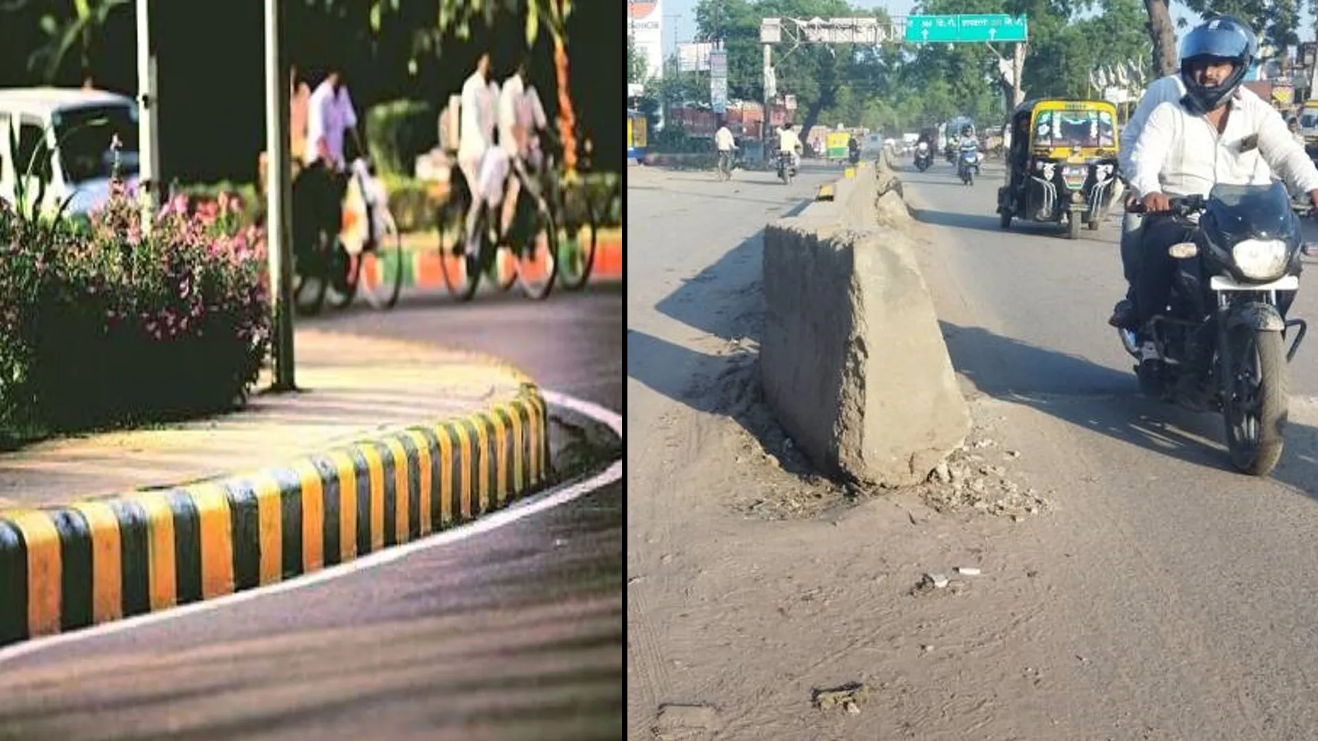 Bareilly: हादसे रोकने को डिवाइडर और टर्न वाली जगह रिफ्लेक्टर लगाने के निर्देश