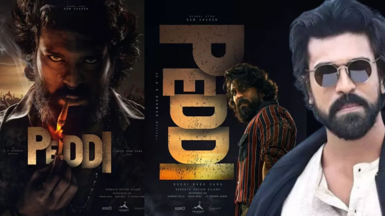 Peddi: वाइल्ड लुक में नजर आएंगे ग्लोबल स्टार राम चरण, पेड्डी का फर्स्ट लुक हुआ रिलीज