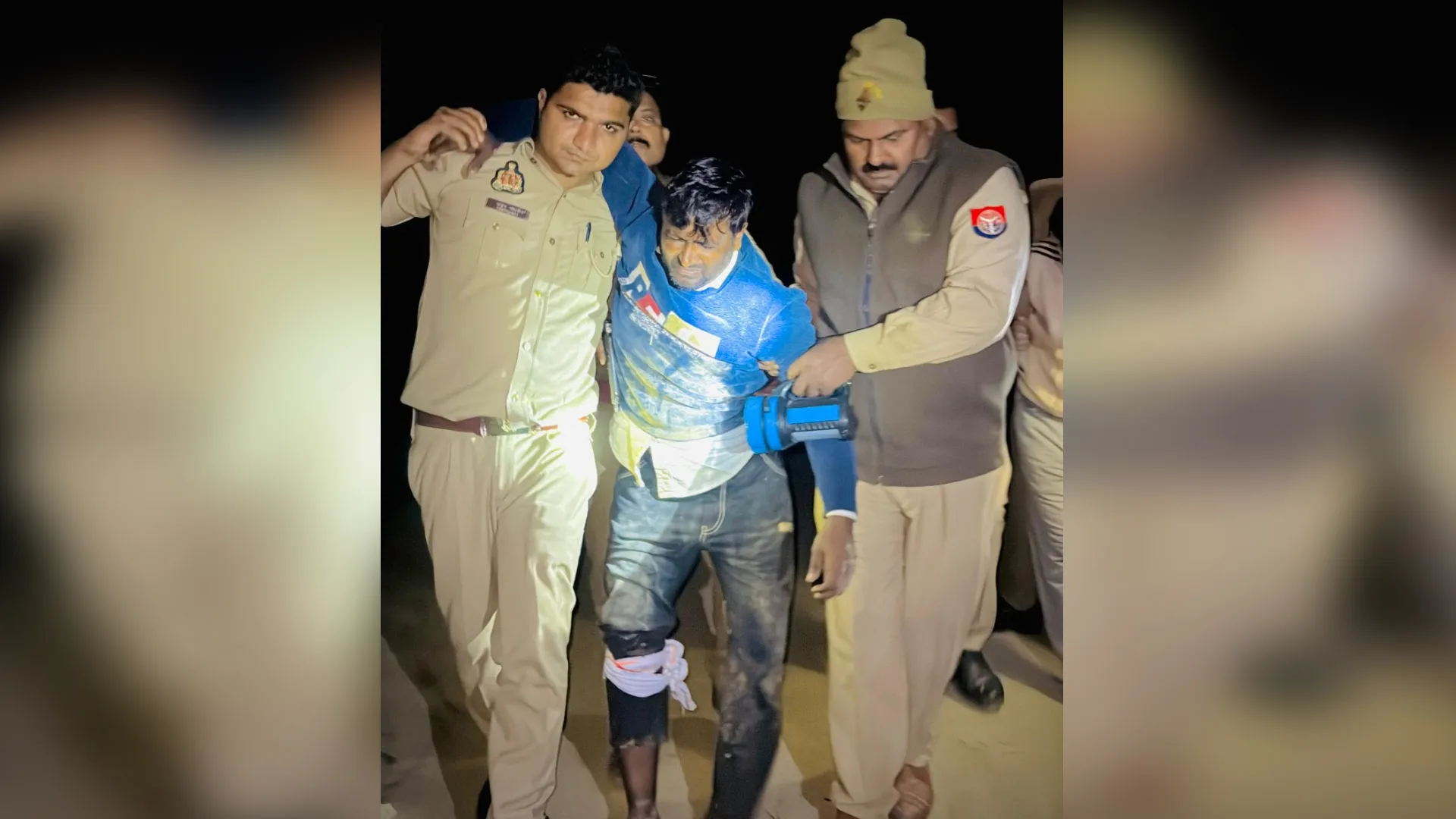 रामपुर: पुलिस मुठभेड़ में 25-25 हजार के इनामी समेत दो गोकश घायल