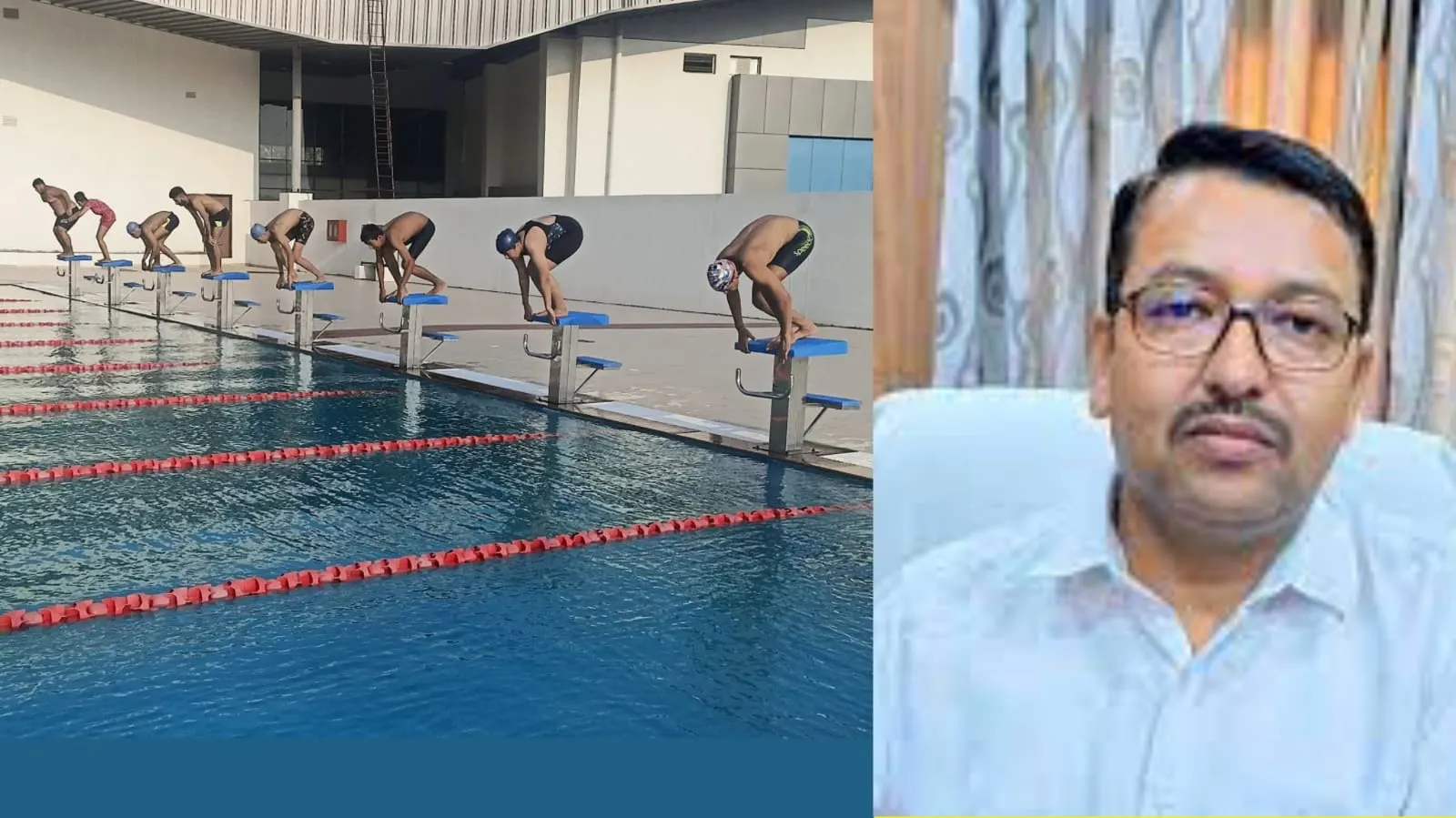 शौकिया खिलाड़ी भी गौलापार स्टेडियम में कर सकेंगे स्विमिंग     