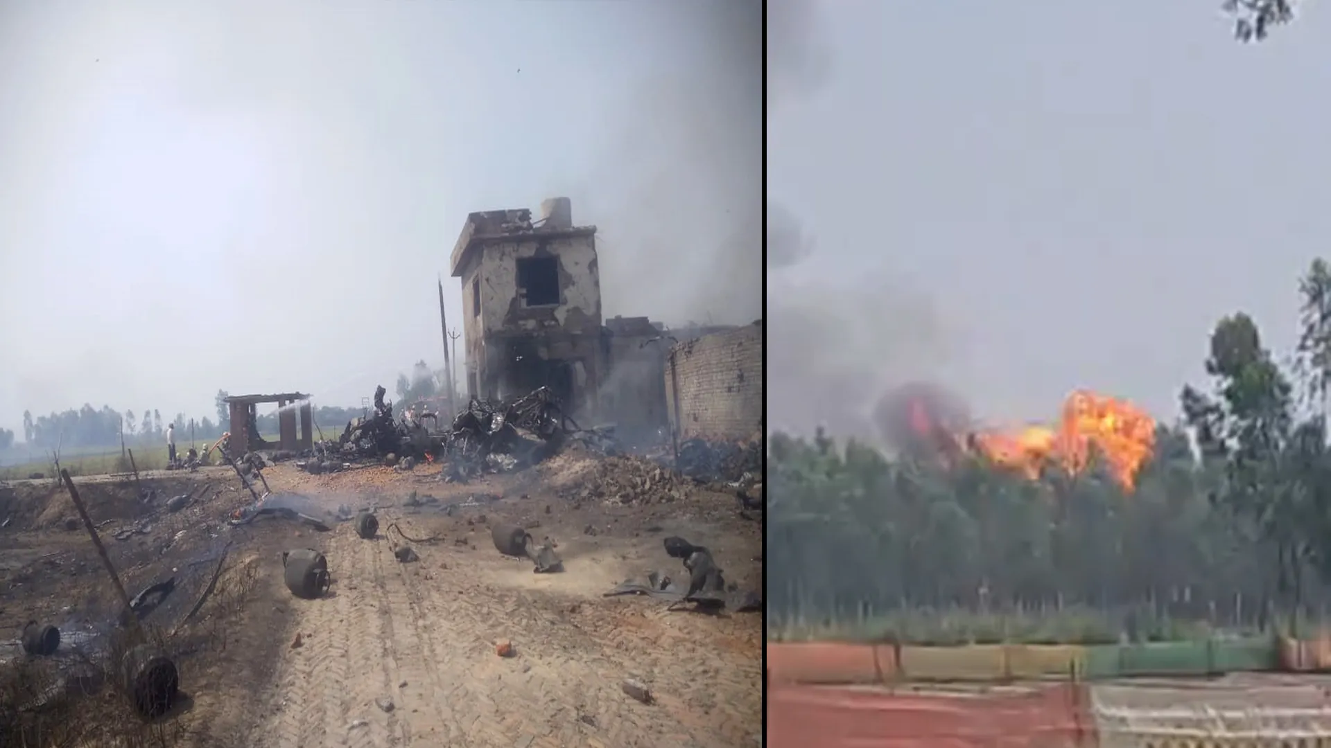 Bareilly: गैस एजेंसी के पास सिलेंडरों से भरे ट्रक में लगी आग...तेज धमाकों से दहला इलाका