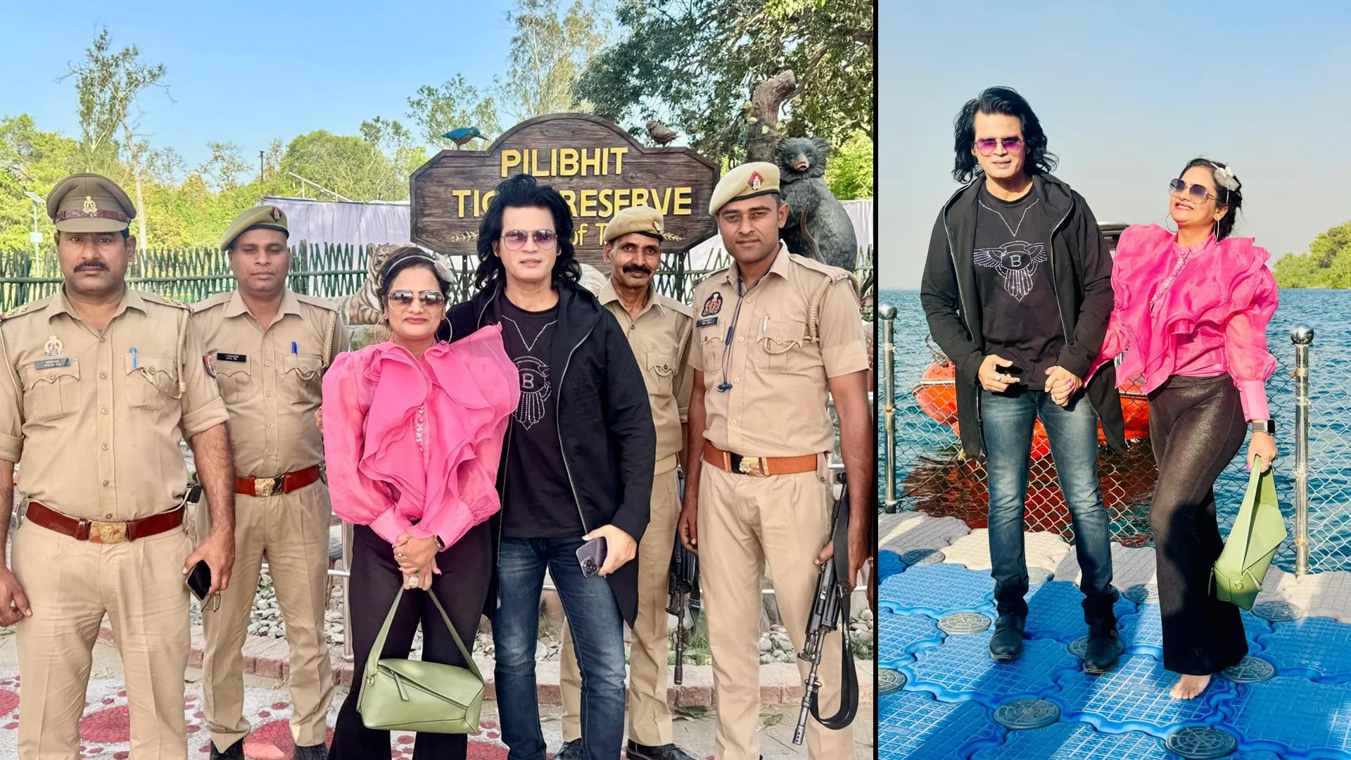 Bareilly: मुकेश जे भारती और मंजू भारती ने पीटीआर में तलाशी शूटिंग की लोकेशन