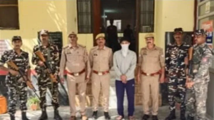 लखीमपुर खीरी में नेपाली युवक गिरफ्तार, ब्राउन शुगर बरामद