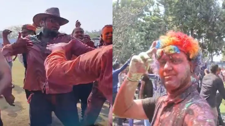 Bareilly: SSP अनुराग आर्य का जबरदस्त डांस, ‘तेरी आंख्या का यो काजल’ पर झूमे अफसर