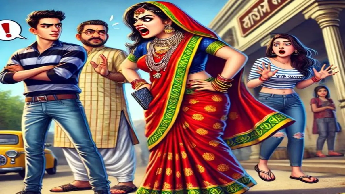 Budaun: इश्क में पड़े पति की पत्नी ने निकाली हेकड़ी, प्रेमिका के साथ पकड़ा और ले आई थाने