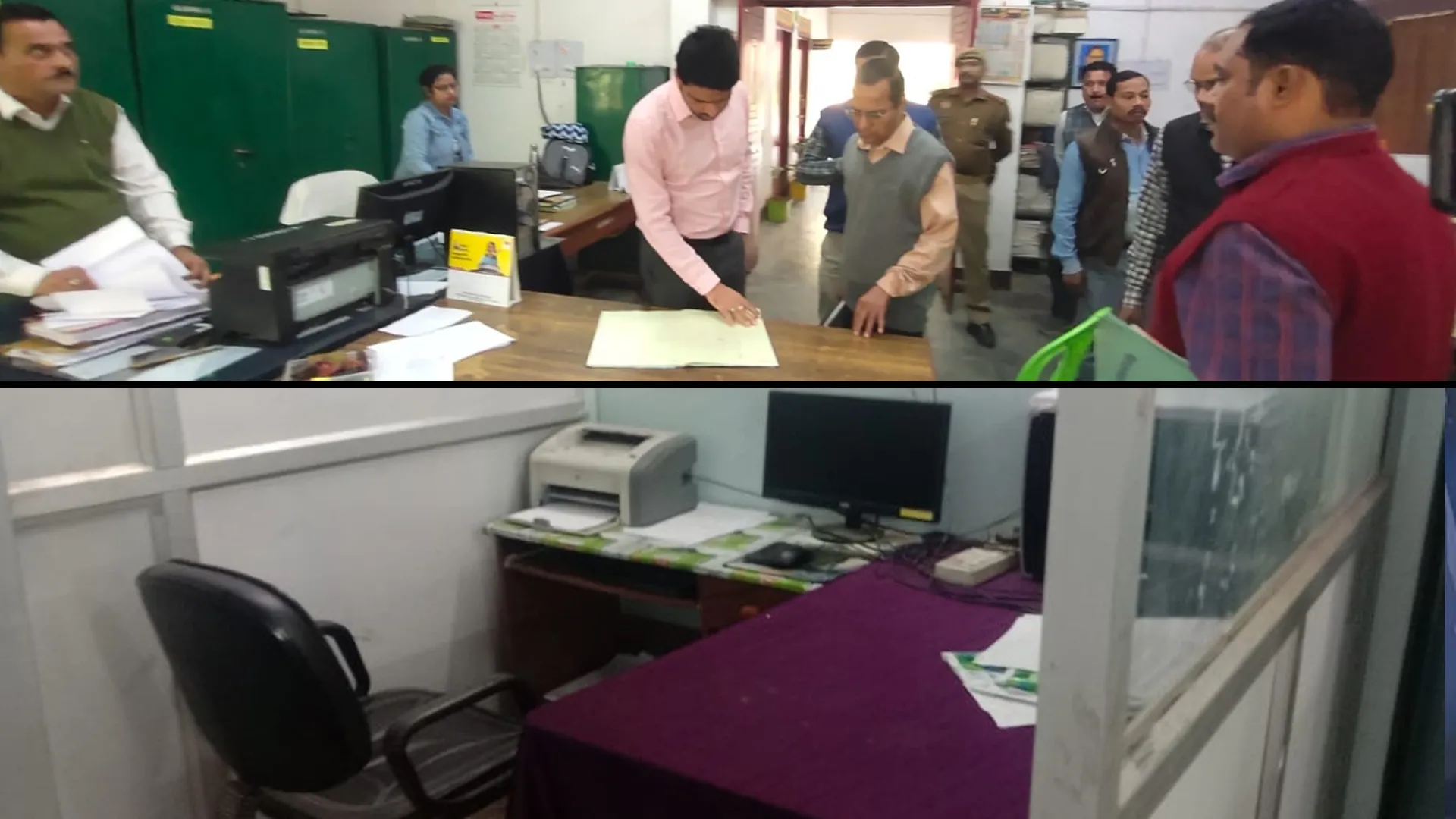 लखीमपुर खीरी : सीडीओ ने बीएसए-डीआईओएस दफ्तर में मारा छापा, 25 कर्मचारी मिले नदारद