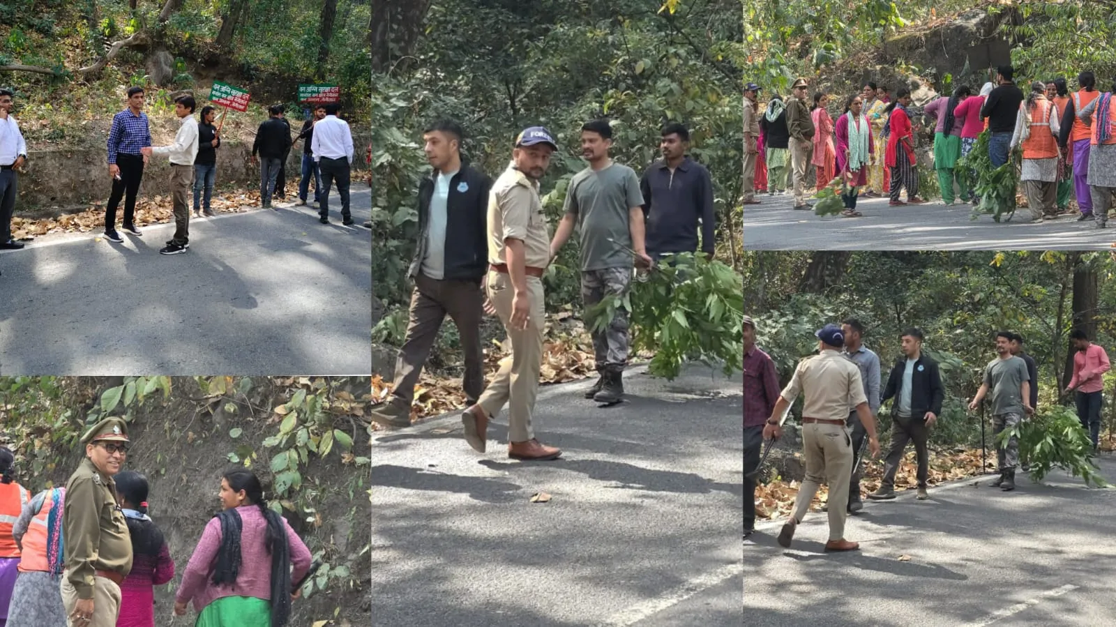 वनाग्नि से निपटने के वन विभाग ने चलाया कंट्रोल बर्निंग अभियान 