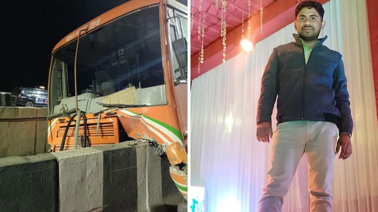 कानपुर में सड़क हादसे में पीतल नगरी डिपो के RM ऑफिस के बाबू गजेन्द्र शांडिल्य की मौत; जालौन का रहने वाले दोस्त थे...