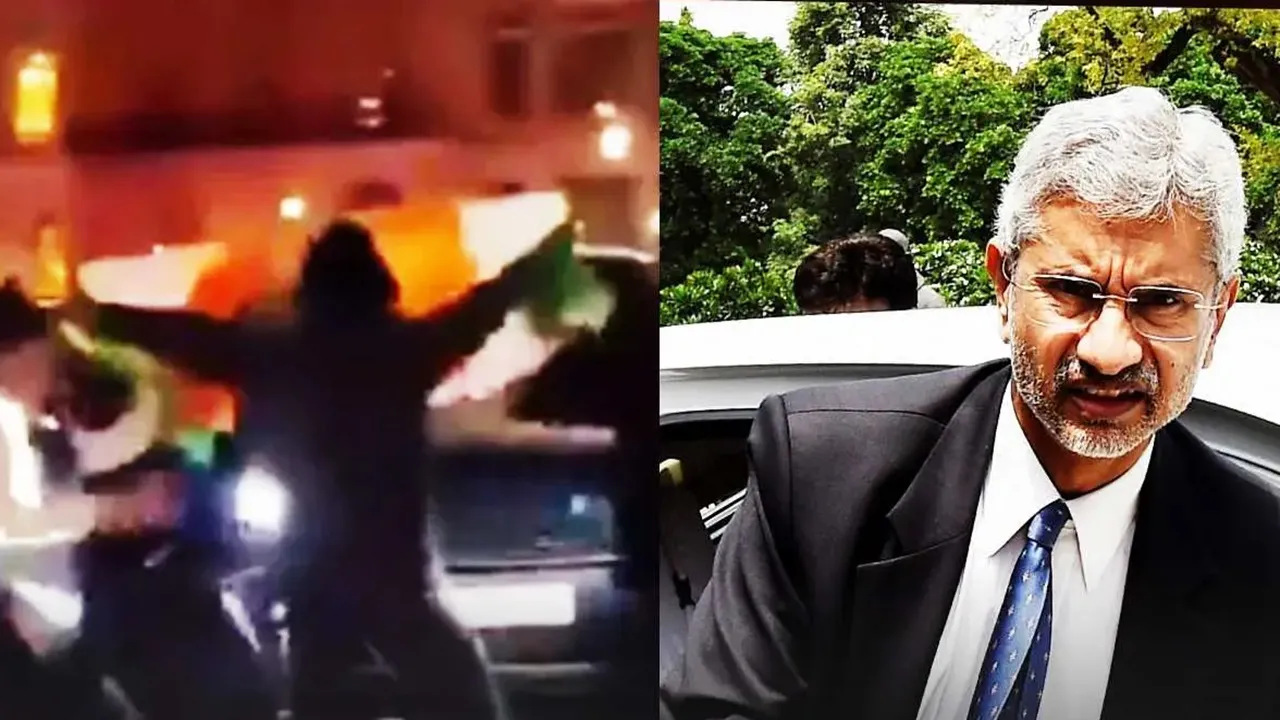 लंदन में खालिस्तान चरमपंथियों ने विदेश मंत्री के काफिले को बनाया निशाना, भारत ने की  निंदा