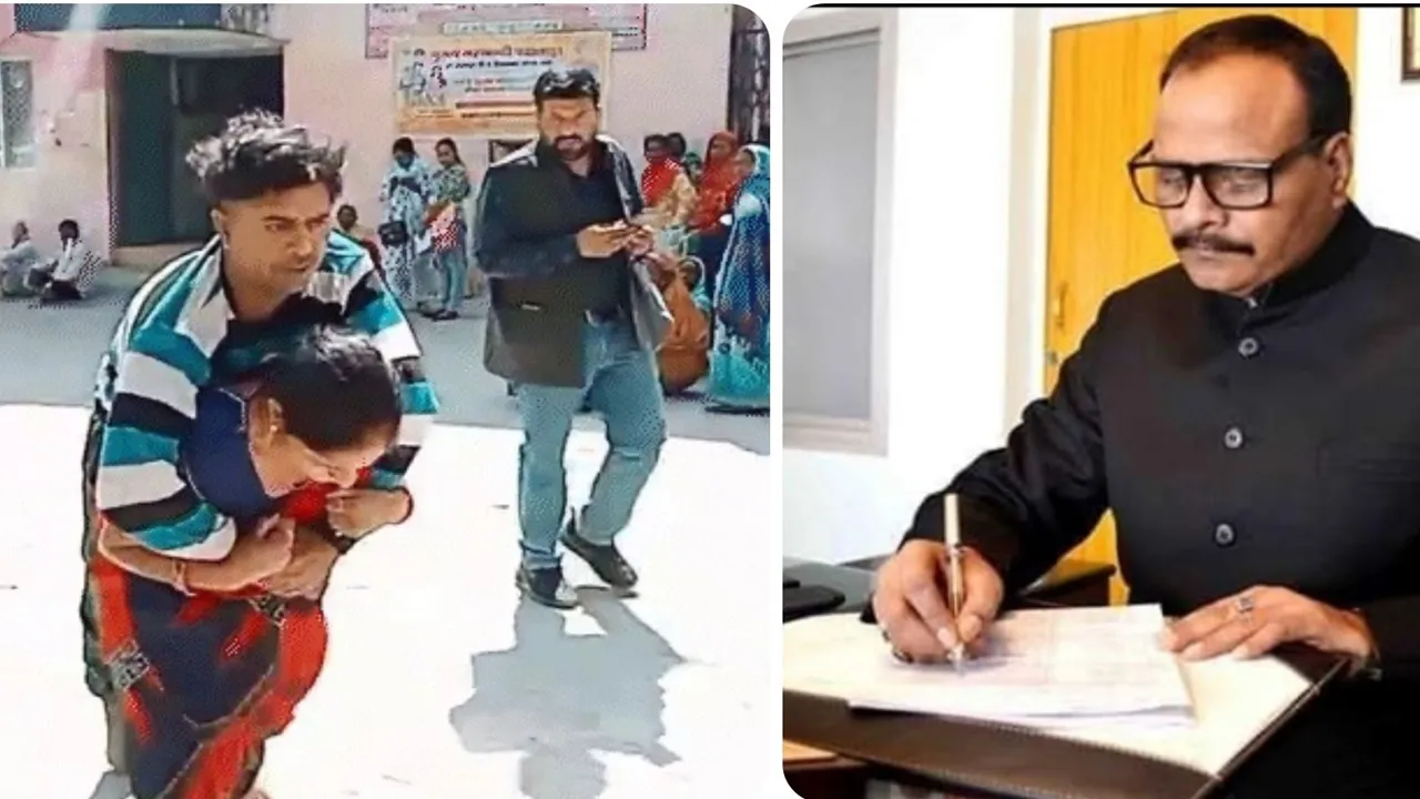 Rae Bareilly: दिव्यांग पति को पीठ पर लादकर CMO कार्यालय पहुंची पत्‍नी, ब्रजेश पाठक ने डॉक्टर समेत 3 के खिलाफ लिया एक्‍शन 