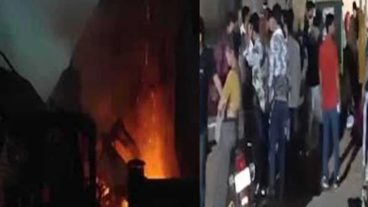 ग्वालियर: महिला अस्पताल के आईसीयू में लगी आग, मरीजों और तीमारदारों में मची अफरातफरी