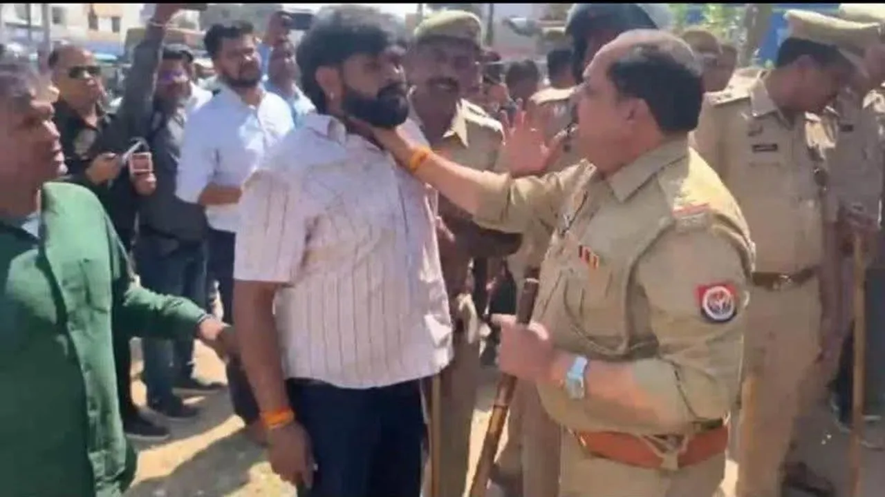 रायबरेली: वर्दी के रौब में कोतवाल भूल बैठे खाकी का अनुशासन, पूर्व सैनिक का गला दबाने का वीडियो वायरल, विभाग में मची खलबली