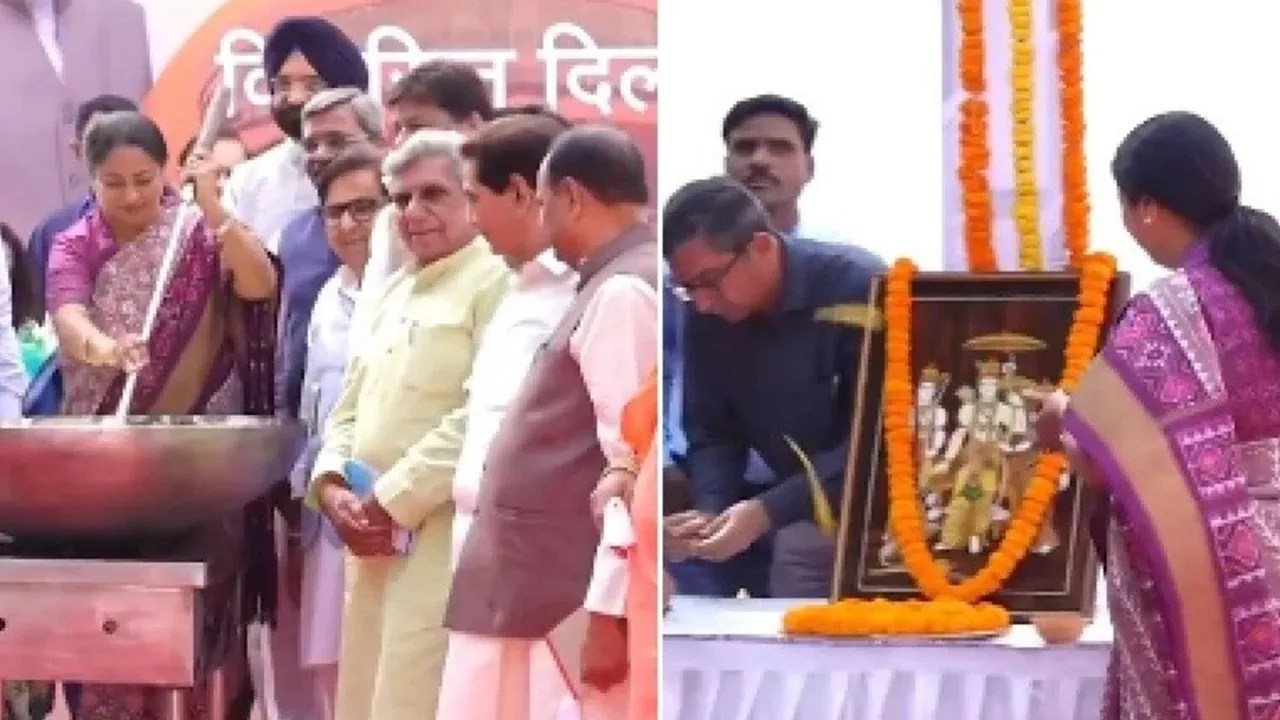 'खीर' समारोह से हुई दिल्ली बजट सत्र की शुरुआत, भाजपा नेताओं ने कहा- ‘प्रगति की प्रतीक है मिठास’ 