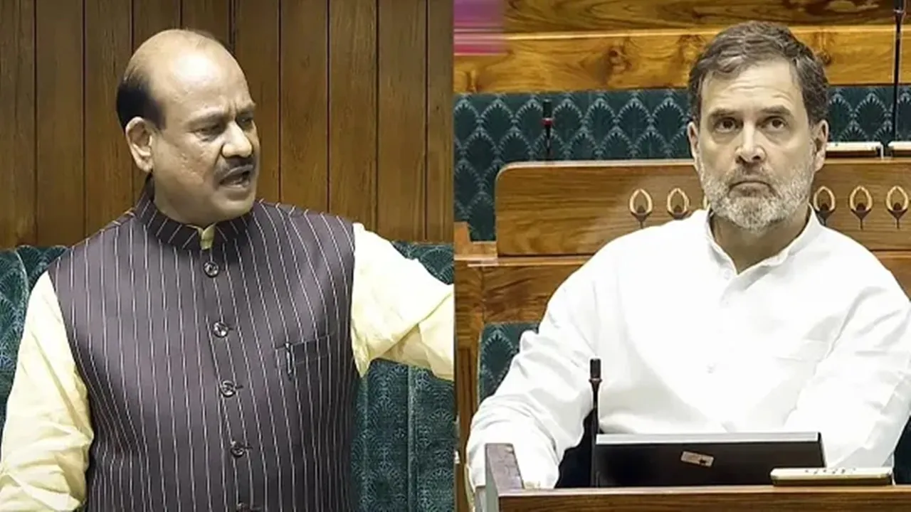 विपक्षी गठबंधन के सांसदों ने बिरला से की मुलाकात, राहुल गांधी को बोलने का ‘मौका नहीं मिलने’ का उठाया मुद्दा 