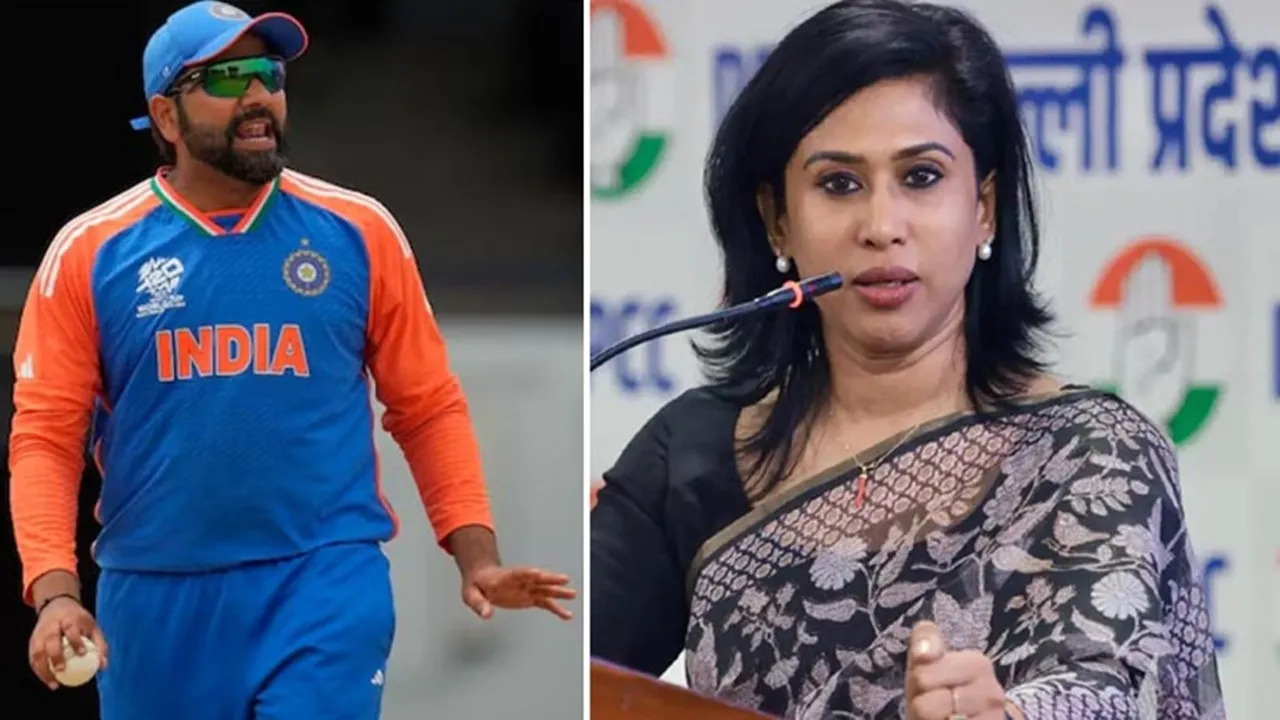 कांग्रेस ने क्रिकेटर रोहित शर्मा को लेकर पार्टी प्रवक्ता शमा की टिप्पणी से किया किनारा, सोशल मीडिया से पोस्ट हटाने की दी हिदायत 