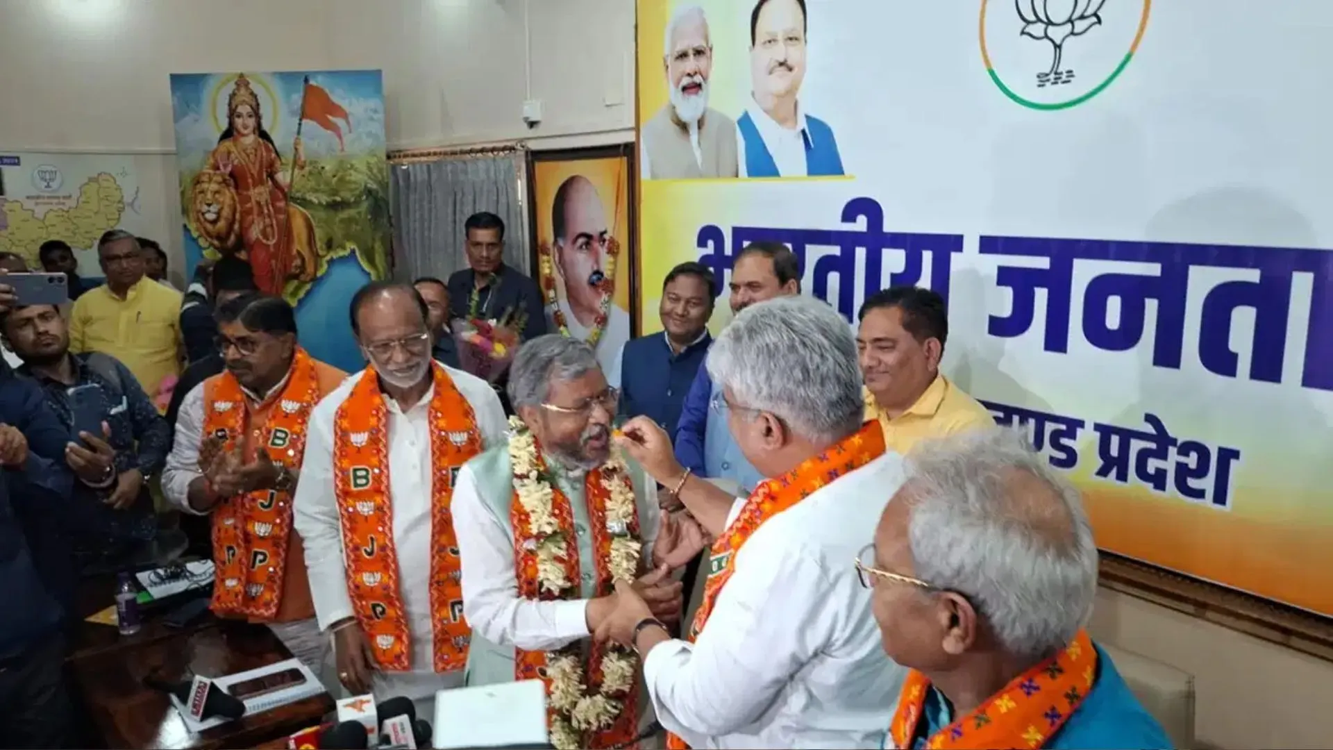 बाबूलाल मरांडी को झारखंड में भाजपा विधायक दल का नेता किया गया नियुक्त