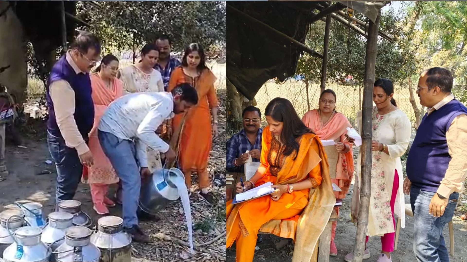 बाराबंकी: होली से पहले मिलावटखोरों पर बड़ी कार्रवाई...40 हजार का तेल-बेसन जब्त, 27 हजार का संदिग्ध दूध नष्ट  