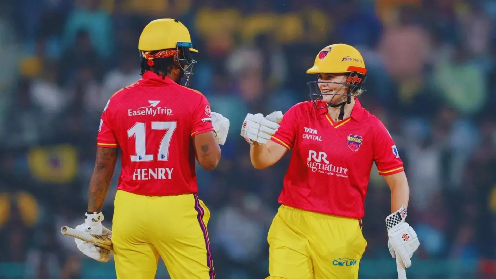 जॉर्जिया वॉल शतक से चूकीं, यूपी वारियर्स ने बनाया डब्ल्यूपीएल इतिहास का सबसे बड़ा स्कोर