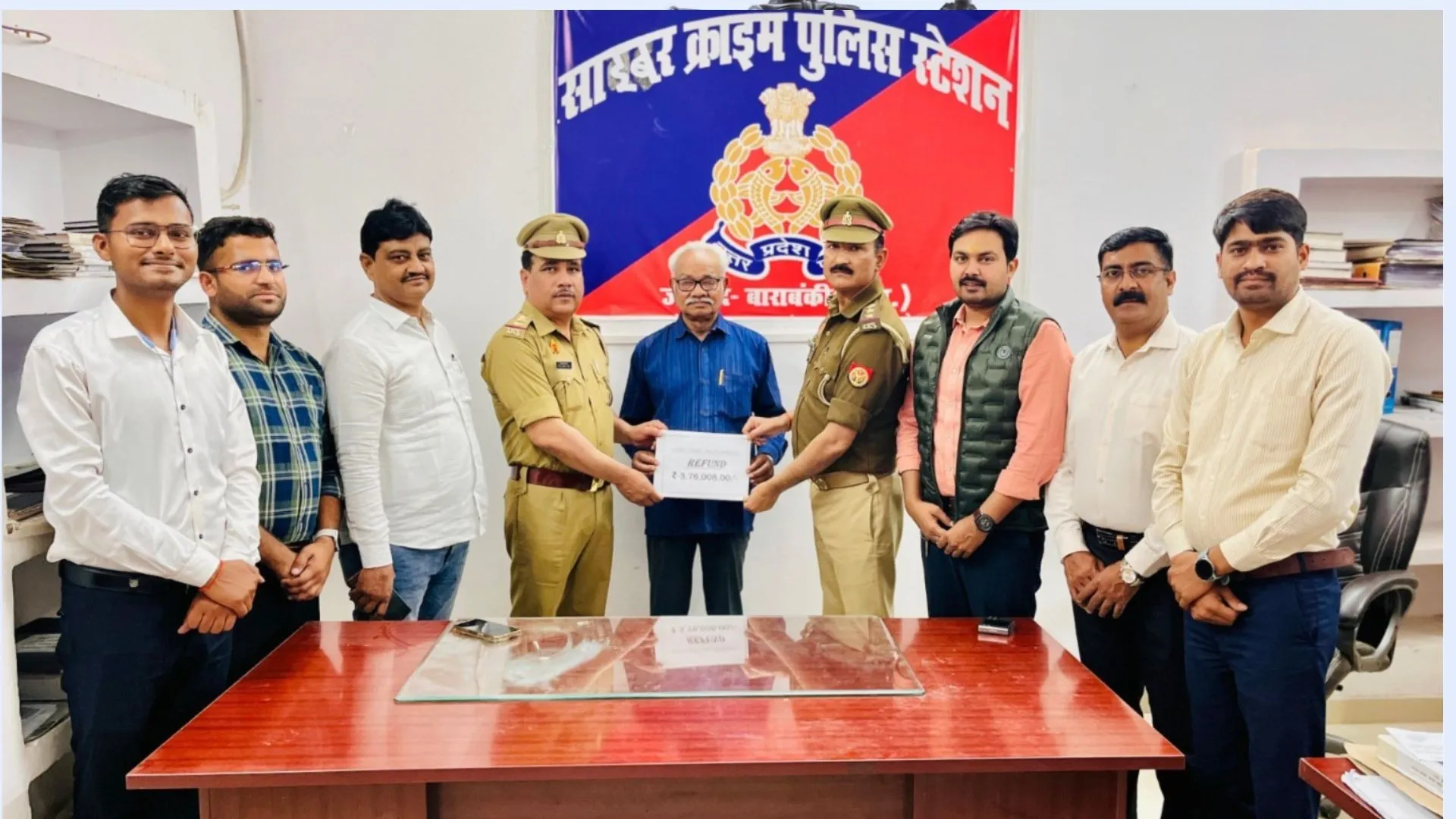 बाराबंकी: डिजिटल अरेस्ट कर ठगे लाखों रुपये, साइबर सेल ने कराए वापस