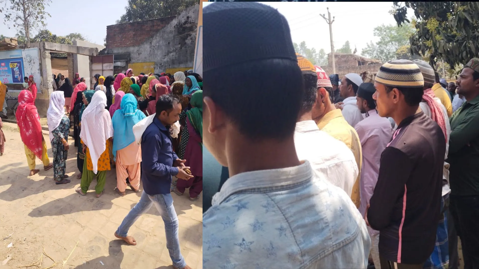 बहराइच: मृत युवक का परिवार के लोगों ने नहीं किया अंतिम संस्कार, पुलिस के सामने रखी ये मांग  