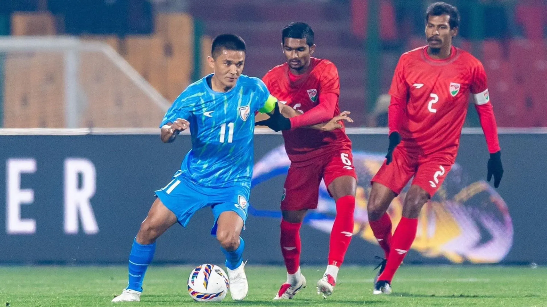 छेत्री ने अंतरराष्ट्रीय स्तर पर वापसी में गोल किया, भारत ने मैत्री मैच में मालदीव को हराया