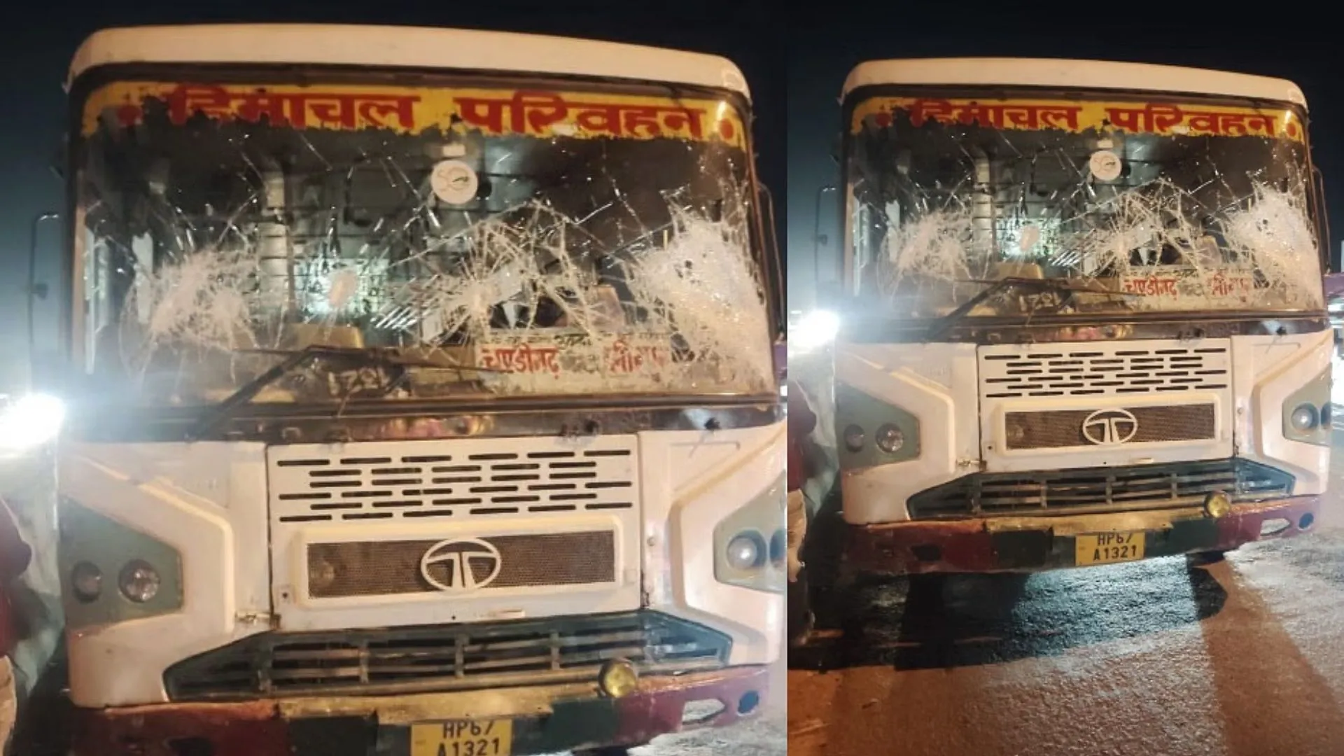 मोहाली के बाद अब अमृतसर में हिमाचल प्रदेश की चार बस क्षतिग्रस्त, खालिस्तान के समर्थन में नारे लिखे