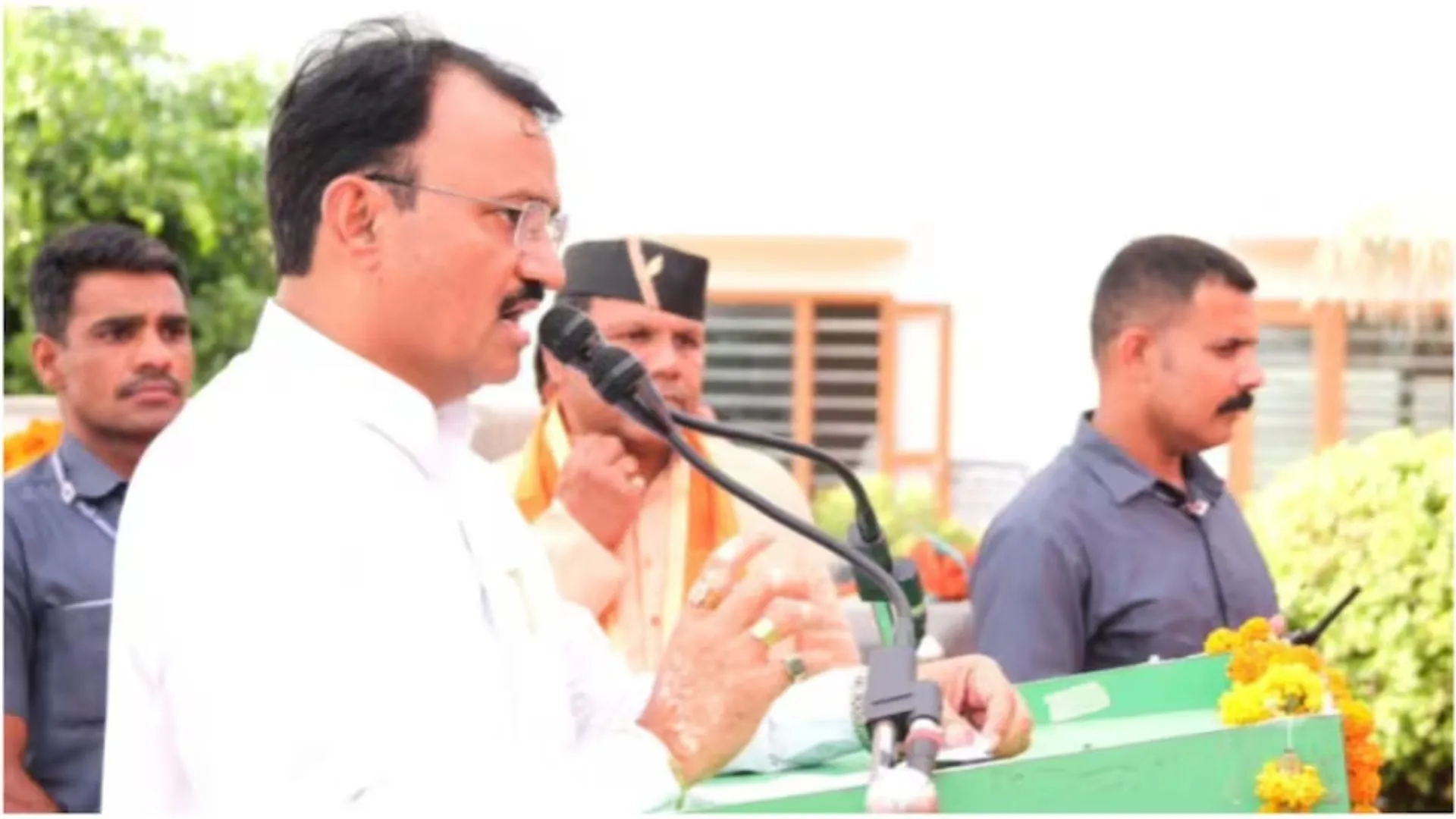 राजस्थान: उपमुख्यमंत्री बैरवा को जान से मारने की धमकी, पुलिस ने जेल से तीन लोगों को हिरासत में लिया 