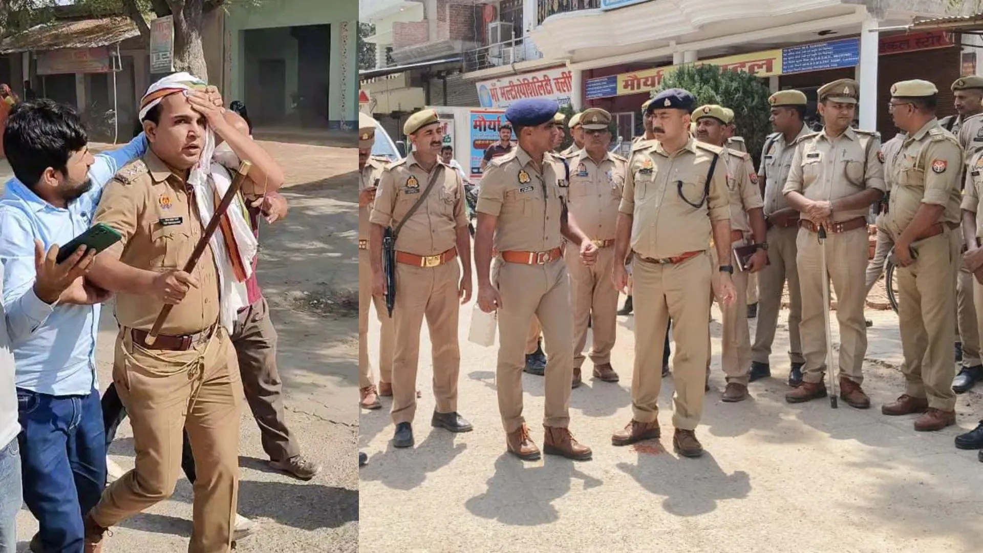 प्रतापगढ़: अस्पताल में काम कर रही युवती की मौत पर बवाल, पुलिस ने लाठीचार्ज किया तो हुआ पथराव...सीओ सहित 13 लोग घायल