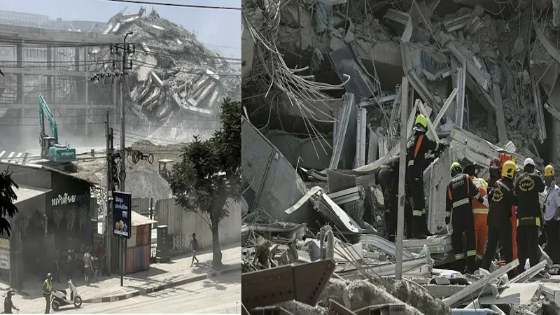 Earthquake : म्यांमार-थाईलैंड सहित 5 देशों में भूकंप के झटके, 25 लोगों की मौत...VIDEO में देखिए भयावह मंजर