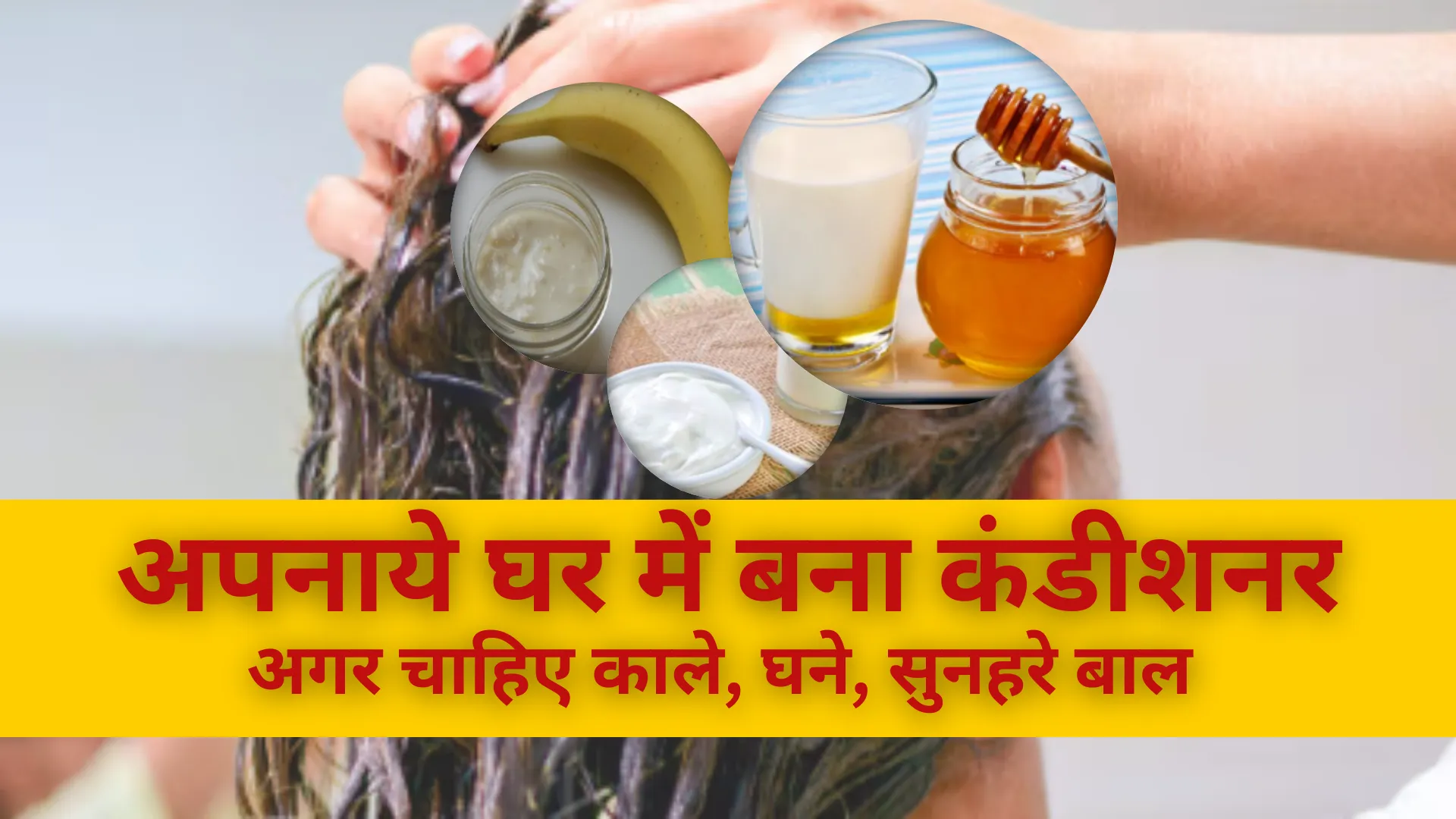 LifeStyle News:अपनाये घर में बना कंडीशनर, अगर चाहिए काले, घने, सुनहरे बाल 