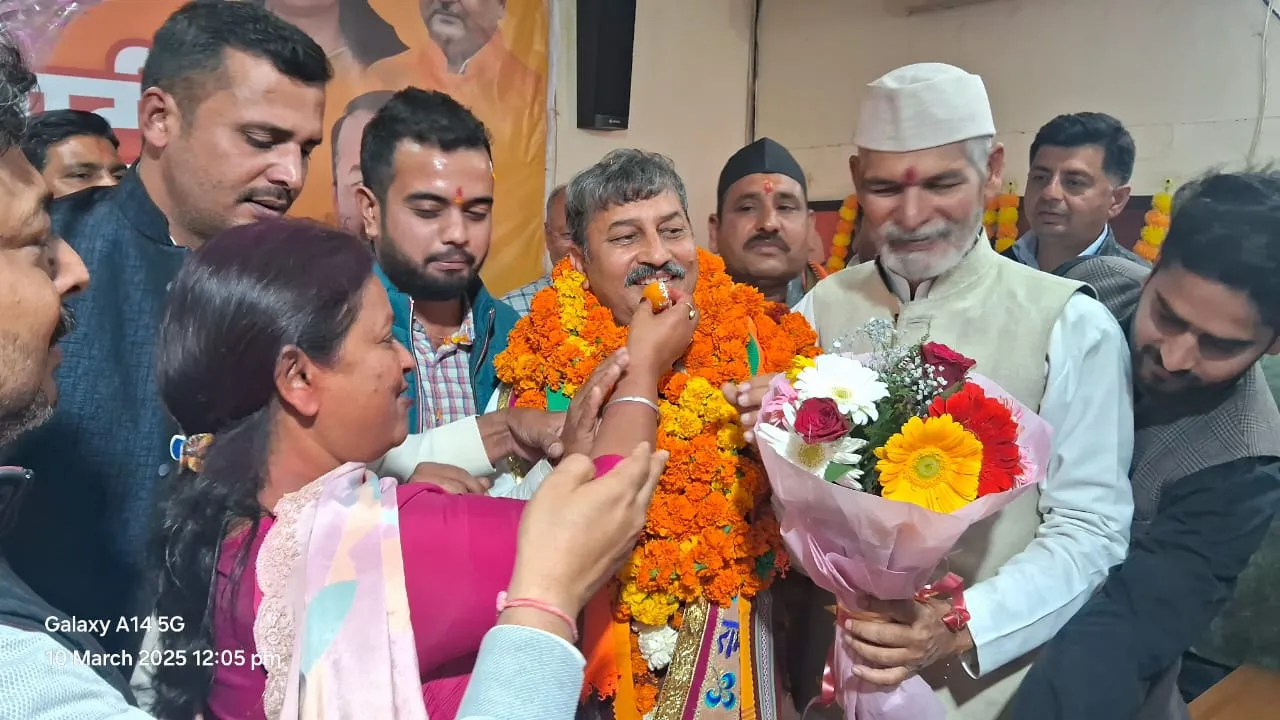 हल्द्वानी: भाजपा ने फिर प्रताप बिष्ट को बनाया जिलाध्यक्ष 