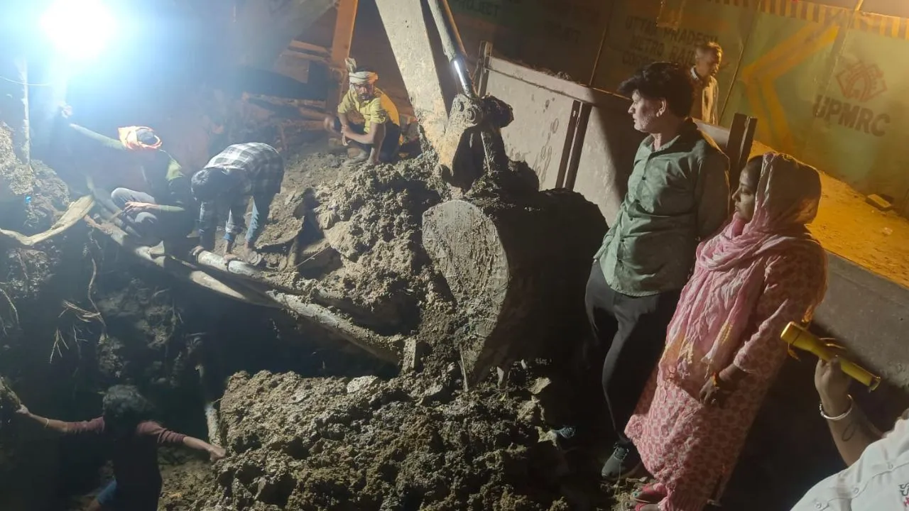 कानपुर के जूही में सीवर समस्या का निदान, आधी रात मेट्रो ने डाली लाइन; आधा दर्जन मोहल्ले के लोग थे परेशान