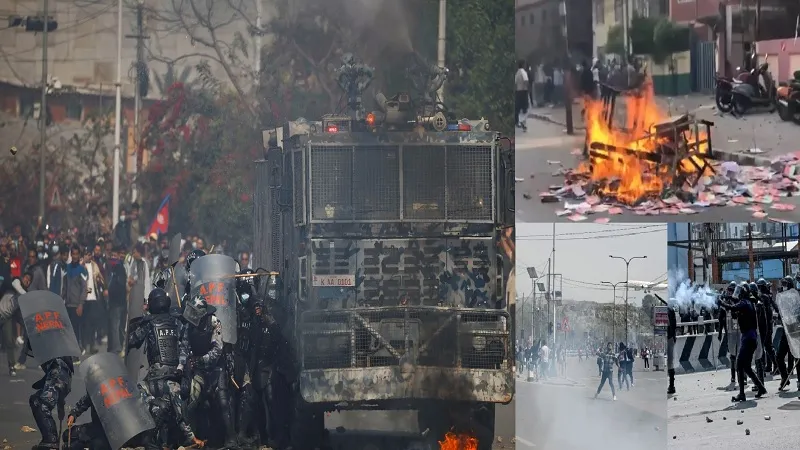 Nepal Protest : काठमांडू में हुई हिंसक झड़पों में पत्रकार सहित दो की मौत, तैनात की गई सेना