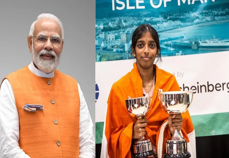 Women's Day : मुझे देश का प्रतिनिधित्व करने पर गर्व है....PM मोदी के 'X' की बागडोर शतरंज खिलाड़ी वैशाली के हाथ 